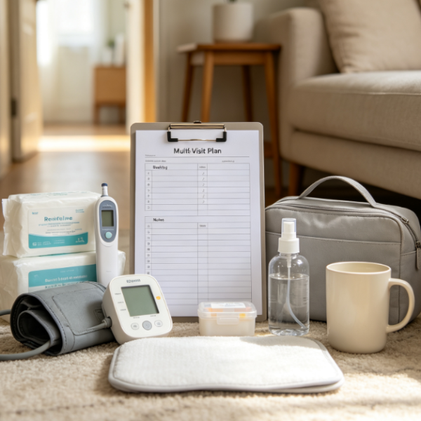Multi-Session Home Care Booking Plan