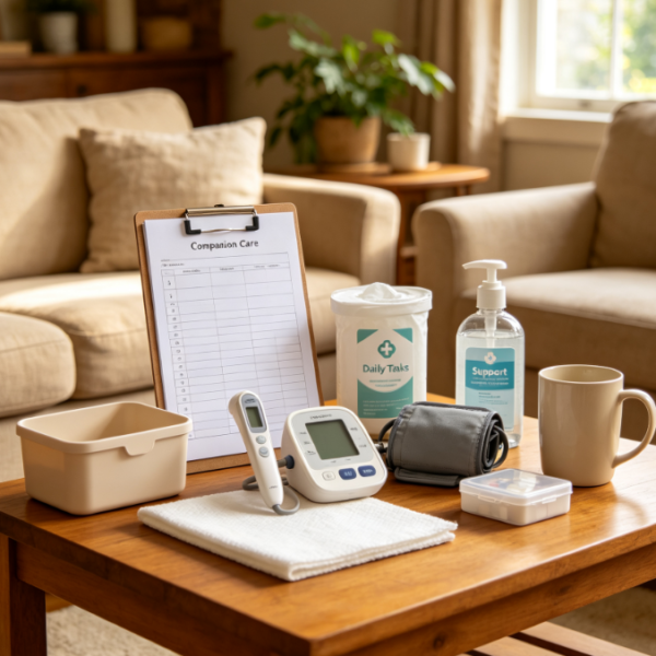 Home Companionship and Daily Living Assistance Combo Package
