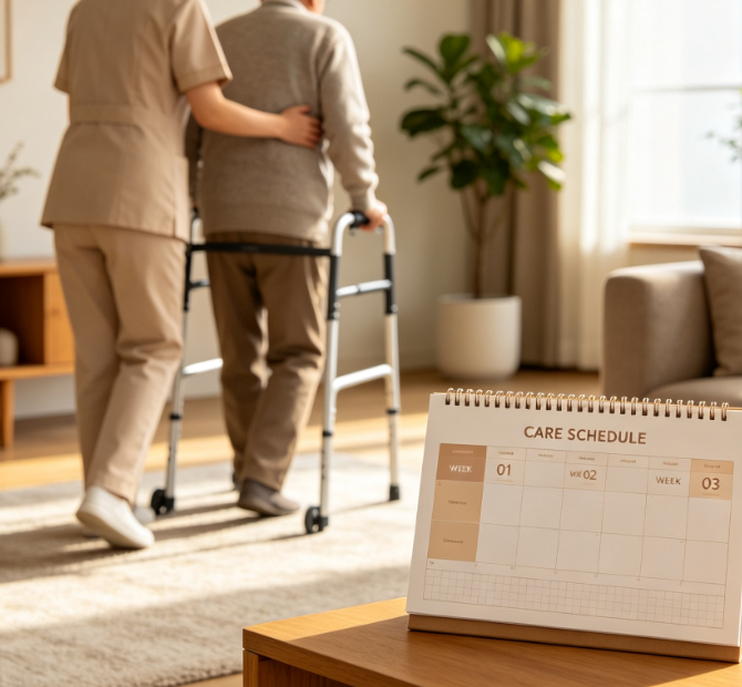 Multi-Cycle In-Home Care Booking Scheme