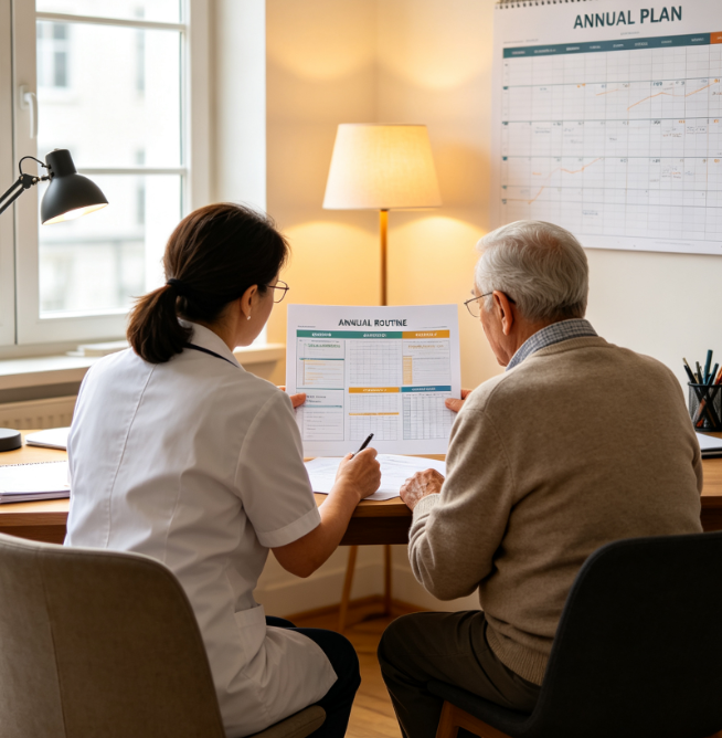 Comprehensive Annual Home Care Booking and Planning Service